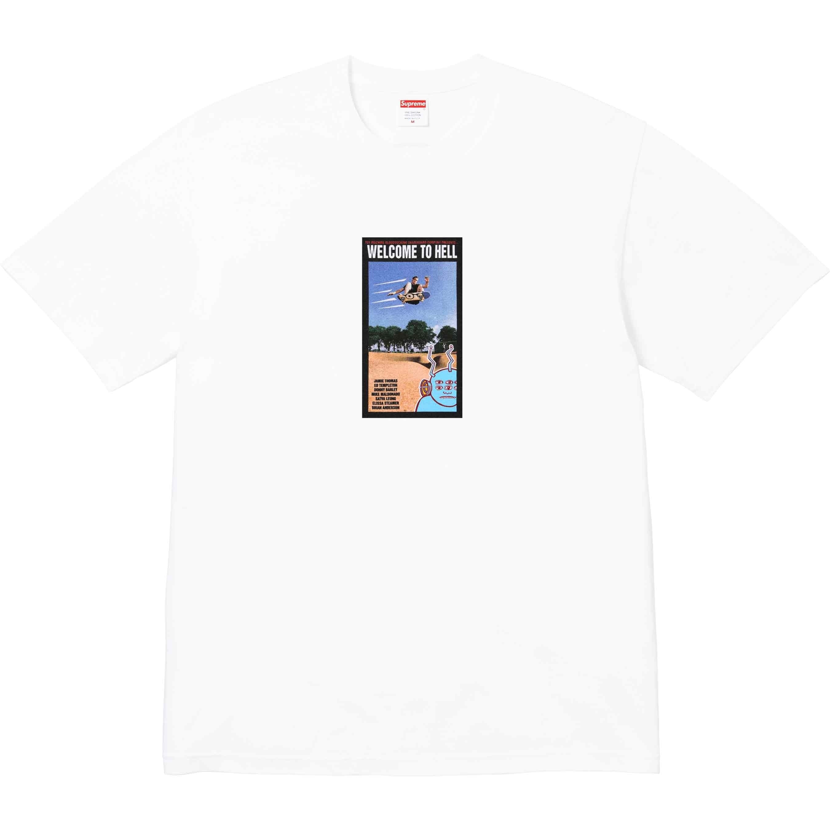 Supreme/Toy Machine Welcome To Hell Tee view 3